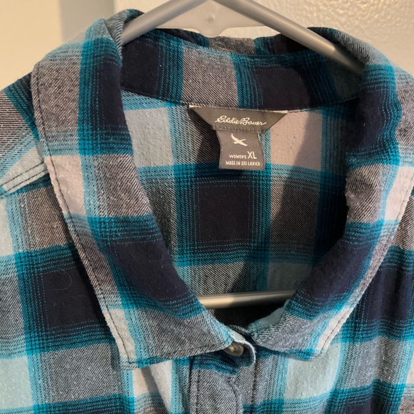 Eddie Bauer Flannel Shirt - Picture 2 of 3